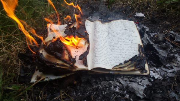 burning diary