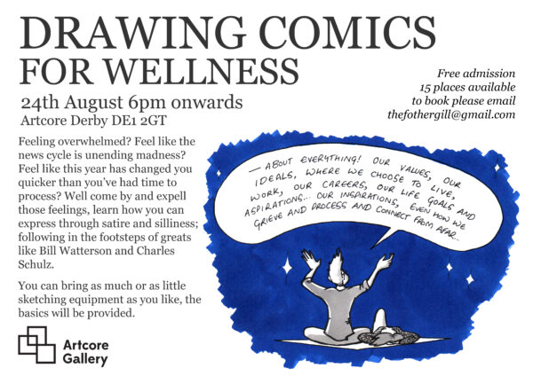 Drawing Comics for Wellness - with henry Fothergill